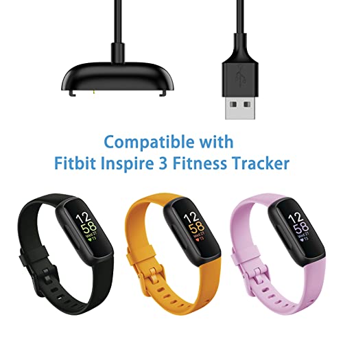 Amzpas 対応 フィットビット 充電スタンド Fitbit Inspire 3 充電器 USB ケーブル 充電器 スマートウォッチアクセサリ