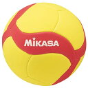 ミカサ(MIKASA) スマイルバレーボール 4号(小学生・中学生向け)マシン縫い イエロー/レッド STPEV4W-YR 推奨内圧0.20~0