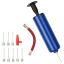 ボールポンプ 空気入れ ボールポンプキット ハンドポンプ スイムインフレータブルポンプ 軽量 小型 収納便利 サッカー バスケットボール バレー