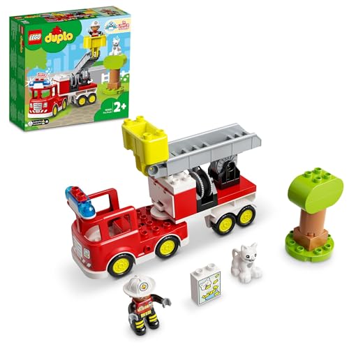 レゴ(LEGO) デュプロ デュプロのまち はしご車 おもちゃ 玩具 プレゼント 誕生日 ブロック 知育 クリスマス 男の子 女の子 子供 1歳