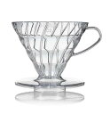HARIO(ハリオ) V60 透過ドリッパー 02 クリア 1-4杯用 コーヒー ハンドドリップ 日本製 VDR-02-T