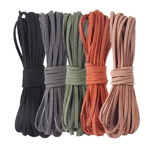 YAARUJEE スエード 革紐 ネックレス用