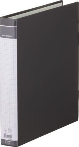 キングジム リングバインダー BF バインダータイプ 30穴 300枚収納 A4タテ 黒 669BF-BK