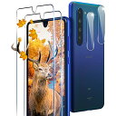 2+2枚セット 指紋認証対応 用 AQUOS R5G ガラスフィルム 2枚 SH-51A SHG01 908SHフィルム + 2枚 カメラ保護フ(4)
