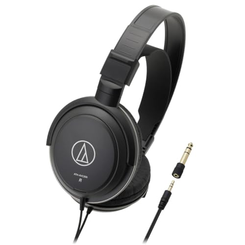オーディオテクニカ ATH-AVC200 ヘッドホン 有線 音楽・映画観賞用 /ケーブル 3m/6.3mm標準/3.5mmミニ接続 ブラック オーディオテクニカ ATH-AVC200 ヘッドホン 有線 音楽・映画観賞用 /ケーブル 3m/6.3mm標準/3.5mmミニ接続 ブラック