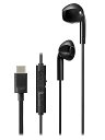 JVCケンウッド JVC HA-FR17UC-B イヤホン 有線 マイク付き タイプC 開放型 USB Type-C 1.2m ブラック HA-
