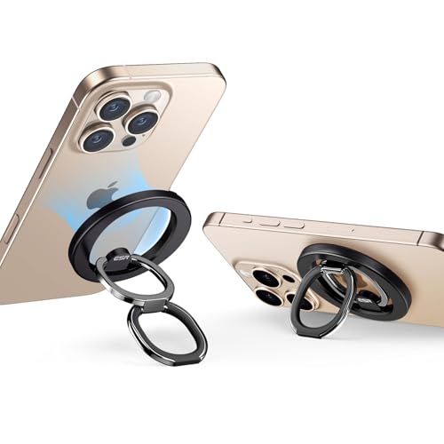 ESR スマホリング マグネット Magsafe リング スマホ落下防止 HaloLock マグセーフ 対応 スマホリング..