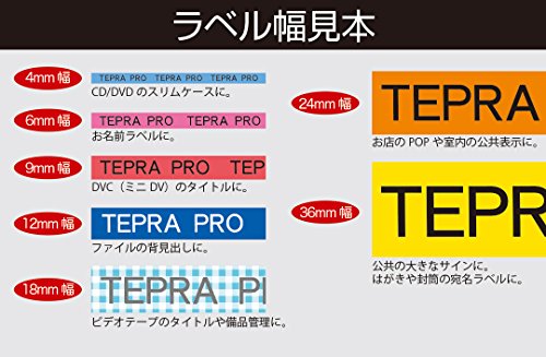 ルミナスエイト 楽天市場店のキングジム Pテープエコパック トウメイクロ6 ST6K-5P｜アングル3
