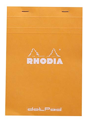 Rhodiaオレンジドットパッド6 x 8.25 ( 80枚)