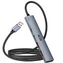 ICZI USB ハブ 10Gbps 2*USB-C+2*USB-Aポート USB 3.2 Gen 2 USBハブ(USB3.1 Gen 2)(2)