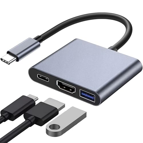 [3in1 usb ハブ HDMI対応] 3 in 1 usb c ハブ hdmi 4K PD100W 急速充電 usb-c ハブ USB Ty