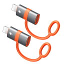 Mcdodo Type C to ライトニング 変換アダプタ 2個セット 36W PD急速充電 PDチップ搭載 高速データ転送(ノートPC間のみ