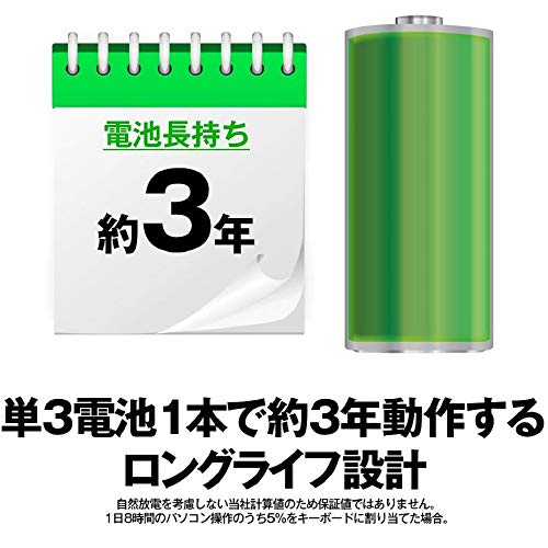 バッファロー BUFFALO ワイヤレス 無線 フルキーボード 高耐久 電池長持ち リモート テレワーク 疲れにくいデザイン 簡単接続 安心サポ