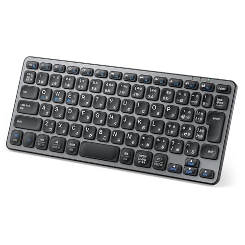 iClever ワイヤレスキーボード Bluetooth&2.4G 無線 キーボード 充電式Type-C 静音 コンパクトキーボード 小型 薄型 iClever ワイヤレスキーボード Bluetooth&2.4G 無線 キーボード 充電式Type-C 静音 コンパクトキーボード 小型 薄型