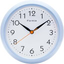 Formia(フォルミア) バスクロック 掛時計 防水 お風呂 置き掛け兼用 アナログ 保土ヶ谷電子販売 ブルー HWP-001S-BU