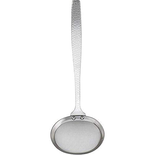 にちにち道具 鎚目 ミニ あく取り ステンレス 日本製 S-9 シルバー 17.5cm