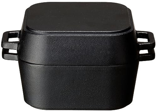 イシガキ産業 イシガキ 鉄鋳物 約幅18.5×奥行14.5×高さ10m 本体容量約980ml・蓋約600ml IH対応 デリッシュ・ライフ CO