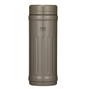 QAHWA(カフア) 珈琲専用ボトル 410ml グレージュ 直飲み 真空断熱2層構造 内面テフロン加工 コーヒーの味と香りを愉しむ カフアコー