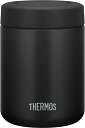サーモス 真空断熱スープジャー 500ml ブラック スタンダードモデル 保温保冷 お手入れ簡単 口当たりがやさしい丸口設計 JBR-501 B