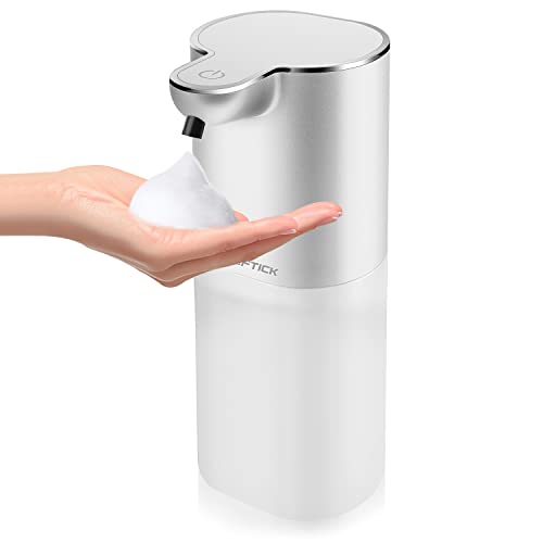 Cheftick ソープディスペンサー ハンドソープ 自動 泡 吐出量4段階調 400ml 壁掛け オートディスペンサー ディスペンサー 充電式