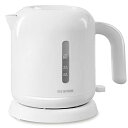 アイリスオーヤマ 電気ケトル 800ml お手入れカンタン フィルター掃除/蓋取り外し ニオイ移りしない 空焚き防止機能付き IKEB800W