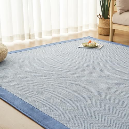 OIGAE ラグ カーペット 春 夏 135x185cm 1.5畳 ラグマット ヘリンボン柄 北欧 じゅうたん 無地調 幾何..