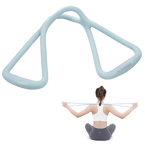 PROIRON ストレッチバンド フィットネスバンド エクササイズ チューブ 肩こり防止用 肩甲骨 背筋 最適 柔軟TPR素材 超高弾性 滑り止