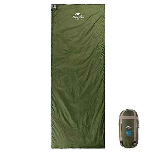 Naturehike 寝袋 シュラフ アウトドアキャンプ コンパクト 超軽量 スリーピングバッグ 封筒型 連結 2人用 撥水 保温 防災用 両サ