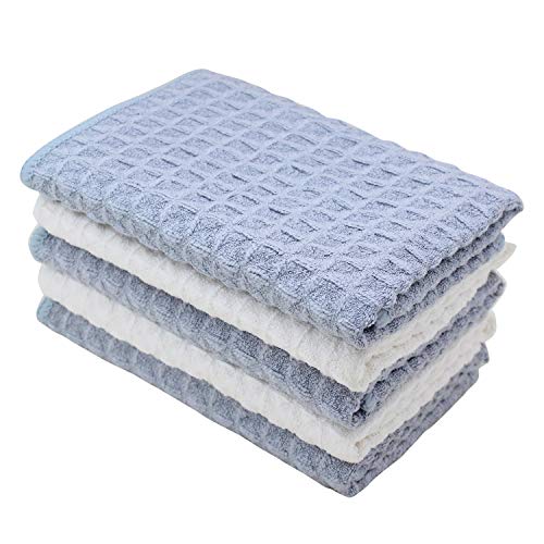 ふきん マイクロファイバー布巾 強力吸水 速乾 雑巾 食器 拭きガラス 窓鏡 キッチンタオル 台拭き 掃除..