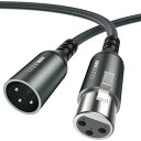 CODEWAYマイクケーブル 1.5M XLR ケーブル キャノンケーブル 延長オス-メス バランス接続 マイク録音用 マイク/コンデンサマイク