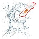 クッキング温度計防水ThermoPro 温度計料理用 防水 調理用温度計 デジタル キッチン防水温度計 油 お肉 ミルク 天ぷら コーヒー 揚げ