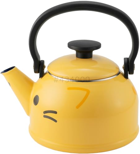 富士ホーロー(Fuji Horo) ケトル 1.8L IH対応 どうぶつやかん ねこ DOY-1.8K.N
