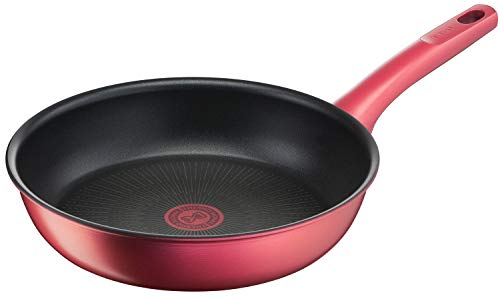ティファール フライパン 26cm IH ガス火対応 PFOAなどの有害物質不使用 こびりつきにくさ長持ち 「IHルージュ・アンリミテッド フラ