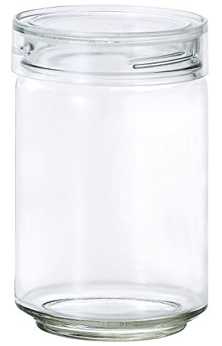アデリア(ADERIA) CCボトル 1000ml クリア 化粧箱入 日本製 保存容器 ガラス キャニスター 密閉容器 調味料入 瓶 密閉 コー