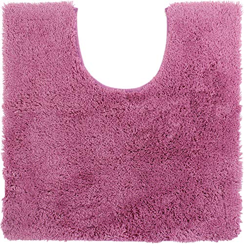 オカ(OKA) 乾度良好Dナチュレ トイレマット レギュラーサイズ (約65cm×65cm) ローズピンク (かんどりょうこう 吸水 速乾 抗菌