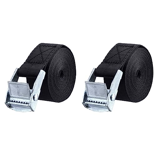 YAPJEB 荷締めベルト 荷物ベルト ラッシングベルト タイダウンベルト 1m 1.5m 2m 3m 5m 幅2.5cm 荷造りベルト 固定ベ
