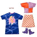 マテル(MATTEL) バービー(Barbie) ファッション2パック ガールパワーワンピース&セットアップ 再利用ビニールバッグ 着せ替え人形