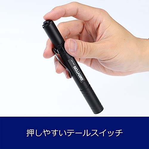 GENTOS(ジェントス) 懐中電灯 小型 LED ペンライト 単4電池式 200ルーメン SNMシリーズ SNM-142D ハンディライト フ