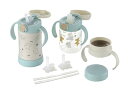 リッチェル トライ ステップアップマグセット プレミアムSD ライトブルー 1セット 200ml 300ml 5カ月