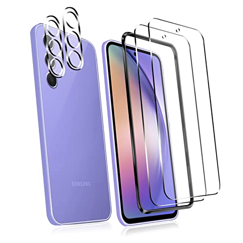 4枚セット 2枚 対応 Galaxy A54 5G SC-53D/ SCG21 専用の ガラスフィルム + 2枚 For Galaxy A54