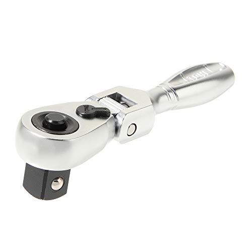 トネ(TONE) コンパクトショート首振ラチェットハンドル(ホールドタイプ) RH4FCHS 差込角12.7mm(1/2)