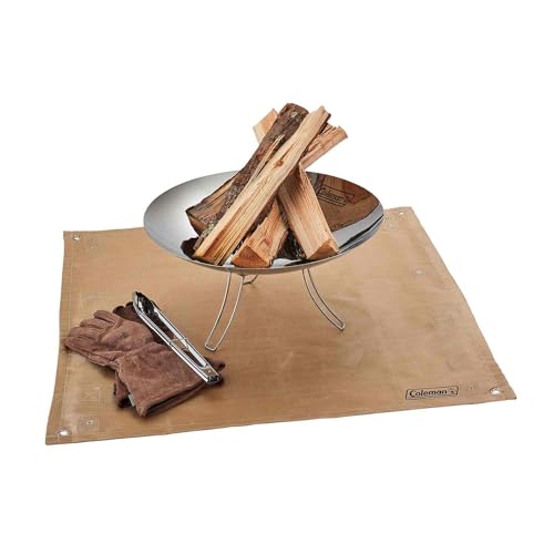 コールマン(Coleman) 焚き火シート ファイアープレイスシート 約80×80cm