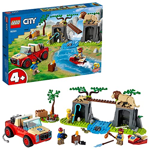 Rakuten - レゴ(LEGO) シティ どうぶつレスキュー オフローダー 60301 おもちゃ ブロック プレゼント 動物 どうぶつ 男の子 女の子 4歳以上