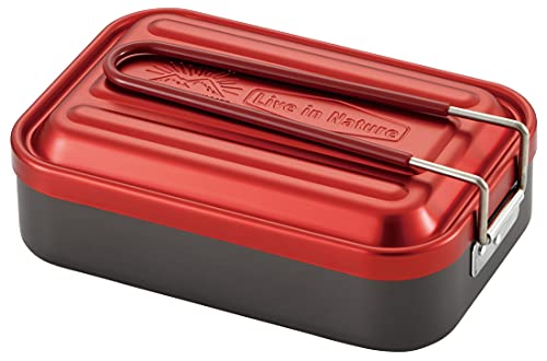 スケーター (skater) カラーメスティン シーズニング不要 飯盒 飯ごう アウトドア 850ml レッド メスティン AFTM8N-A