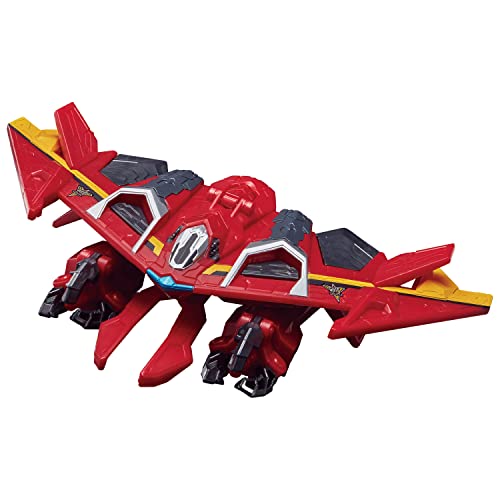 レッド/-/DX Gutzhawk・パッケージ個数:1・『ウルトラマンデッカー』より、GUTS-SELECTの新戦力「ガッツホーク」が登場！・戦闘形態の「フライトモード」から、高速移動形態の「飛竜モード」へ2モード変形！・アームの爪が可動し、別売りの「ウルトラヒーローシリーズ」や「ウルトラ怪獣シリーズ」と一緒に遊べます。・さらに、発売済みの「DXガッツファルコン」（別売り）と合体！最強メカ「ガッツグリフォン」が完成します。・(c)ウルトラマンデッカー製作委員会・テレビ東京ウルトラマンデッカー DXガッツホークが登場!