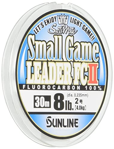 サンライン(SUNLINE) リーダー ソルティメイト スモールゲームリーターFC II フロロカーボン 30m 2号 8lb(4kg) ナチュ