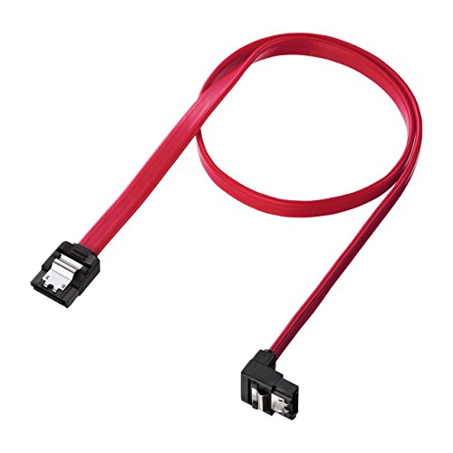 サンワサプライ(Sanwa Supply) 下L型シリアルATA3ケーブル 0.5m 6Gbps対応 TK-SATA3-05SL サンワサプライ(Sanwa Supply) 下L型シリアルATA3ケーブル 0.5m 6Gbps対応 TK-SATA3-05SL