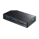アイ・オー・データ USBハブ(4ポート) TV・AV機器用 ACアダプター添付 USB 3.0/2.0対応 日本メーカー US3-HB4AC(2)