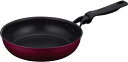 サーモス デュラブルシリーズ フライパン 24cm レッド IH対応 KFM-024 R