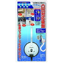 建築の友 吸盤革命 フック 凸凹対応吸盤 密着ジェルでしっかり吸い付く! ミニ KBK-3 白